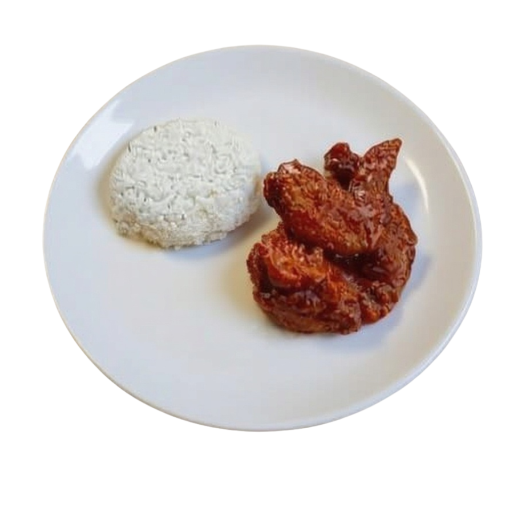 3pcs Flavored Chicken Wings (Buffalo)